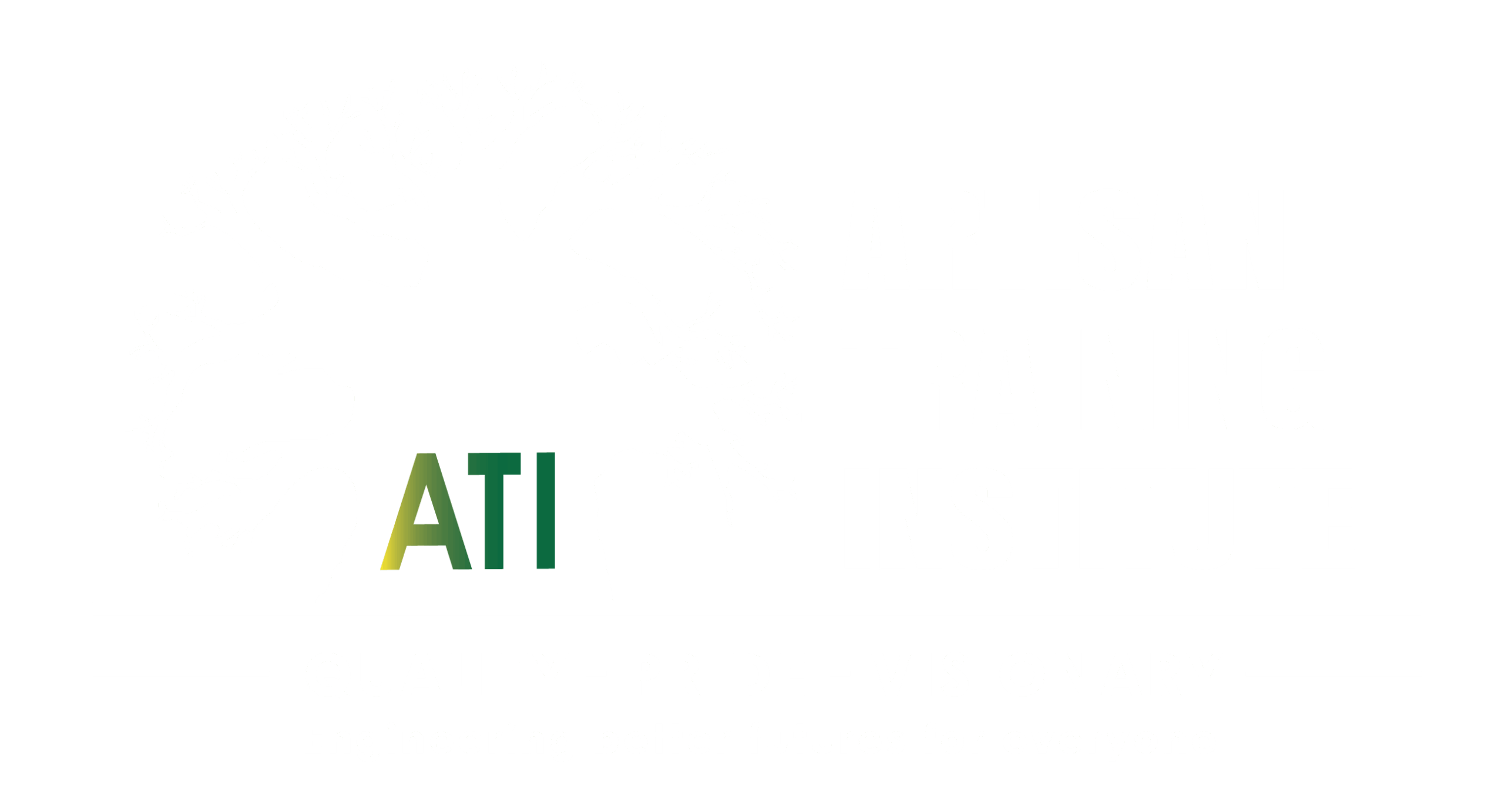 Artisan Training Institute White Logo
